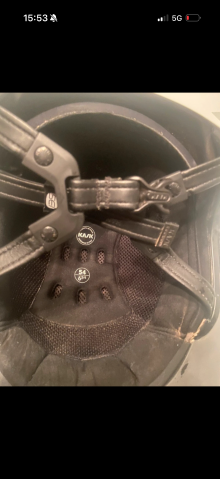 Casco kask star lady Chrome visiera larga 