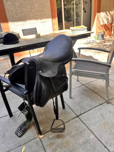 Sella da dressage Devoucoux  17.5" - 2002