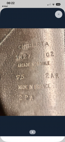 Sella da dressage Devoucoux  17.5" - 2002