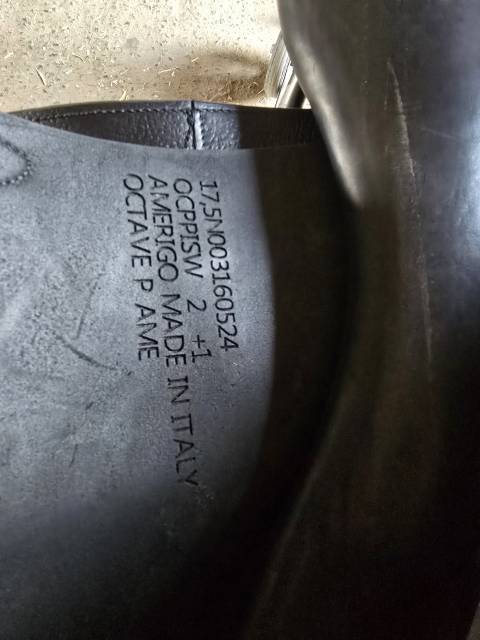 Sella da salto ostacoli Amerigo Octave Pinerolo  17.5" - 2024