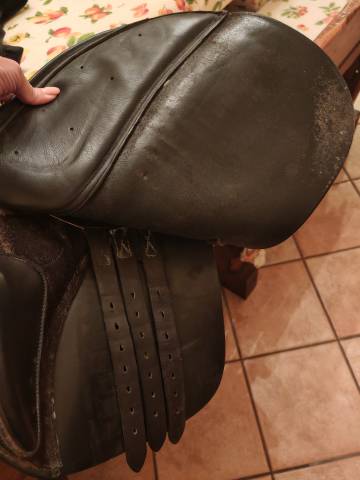 Sella waldhausen 17.5 con archetto intercambiabile 