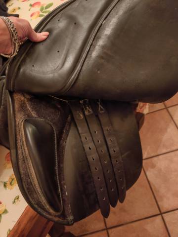 Sella waldhausen 17.5 con archetto intercambiabile 