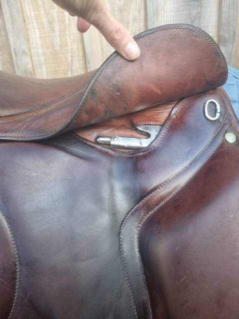 Sella da dressage Belloir  17" - 2010