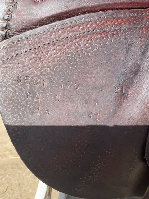 Sella da salto ostacoli CWD Semi creuse  17" - 2016