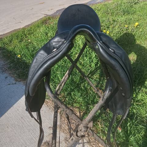 Sella da dressage Devoucoux  18" - 2016