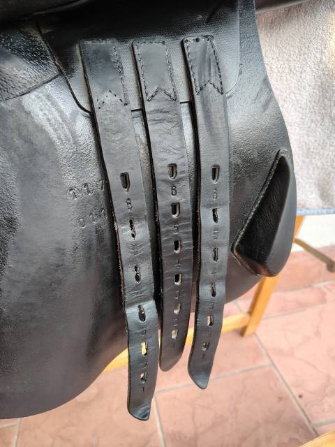 Sella Equiline color nero, 17'', anno 2018