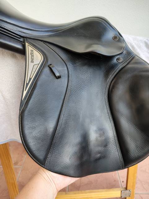 Sella Equiline color nero, 17'', anno 2018
