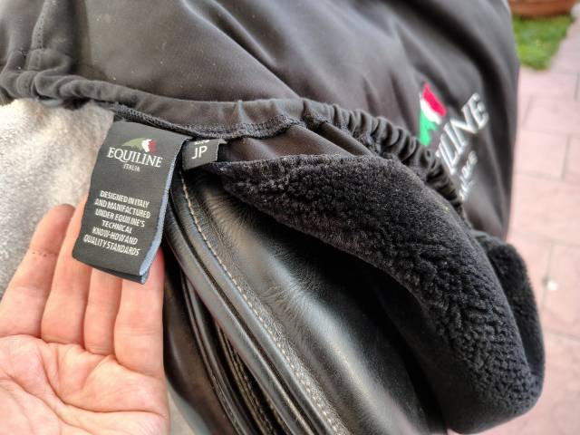 Sella Equiline color nero, 17'', anno 2018