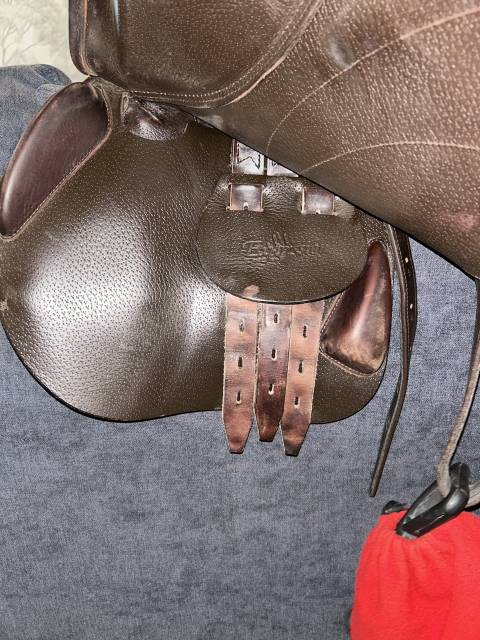 Sella da salto ostacoli Equipe  17.5" - 2023