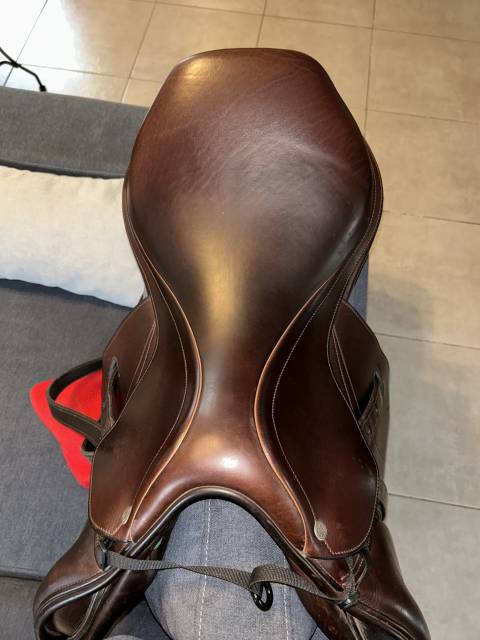 Sella da salto ostacoli Equipe  17.5" - 2023