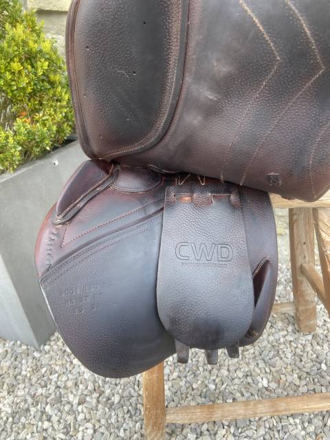 Sella da salto ostacoli CWD  17" - 2015