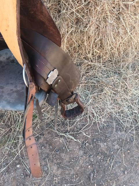 Sella western WOW White star saddlery  17.5" - 2008