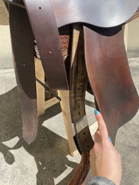 SELLA WESTERN BARREL 15&rdquo; OTTIME CONDIZIONI