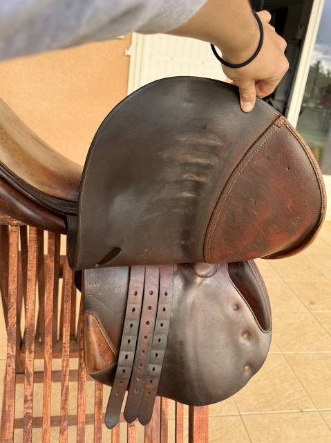 Sella da salto ostacoli Butet  17" - 2000