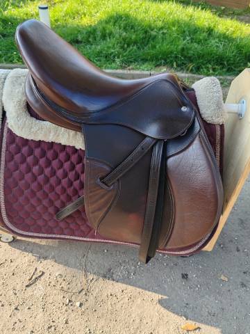 Sella mista Fouganza Weng&eacute; 500 17.5" - 2024