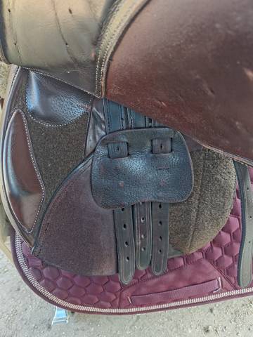 Sella mista Fouganza Weng&eacute; 500 17.5" - 2024