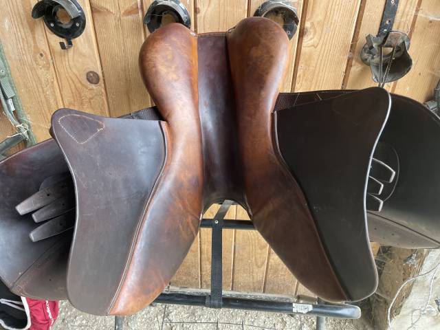 Sella da salto ostacoli CWD  17.5" - 2014
