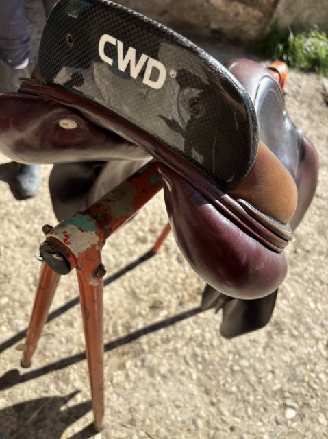 Sella da salto ostacoli CWD  17.5" - 2020