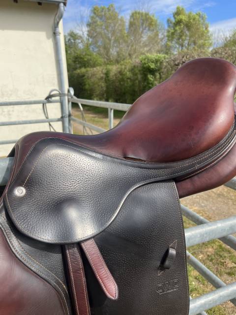 Sella da salto ostacoli CWD  18" - 2015
