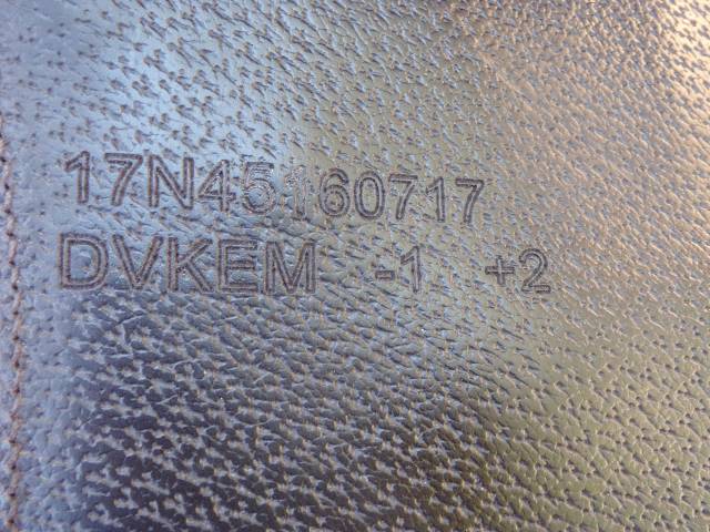Sella da dressage Equipe DVKEM Carbone  17.5" - 2017