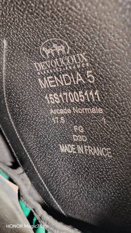 Sella da dressage Devoucoux  17.5" - 2015