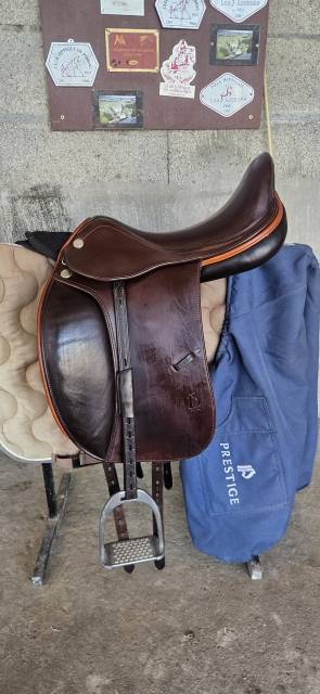 Sella da dressage Prestige Italia D1 dressage  17" - 2023
