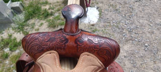 Sella western  Hereford brand by tex tan 17.5" - 2000