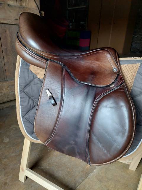 Sella da salto ostacoli Equipe  17.5" - 2019