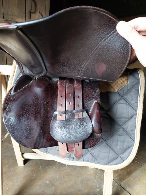 Sella da salto ostacoli Equipe  17.5" - 2019