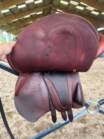 Sella mista Devoucoux  17.5" - 2018