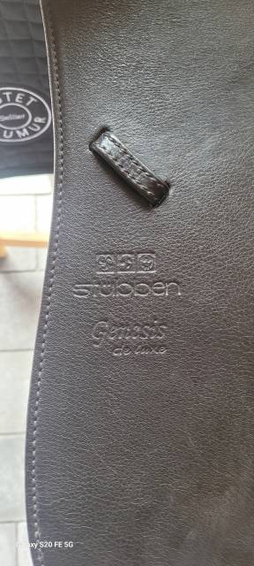 Sella da dressage Stubben GENESIS DE LUXE BIOMEX 17.5" - 2007