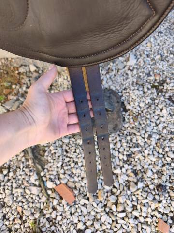 Sella da dressage  Sellerie c&ocirc;te basque  17.5" - 2014