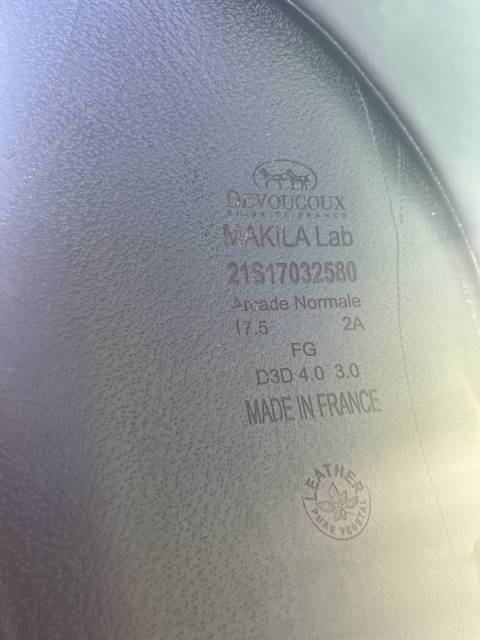Sella da dressage Devoucoux  17.5" - 2021