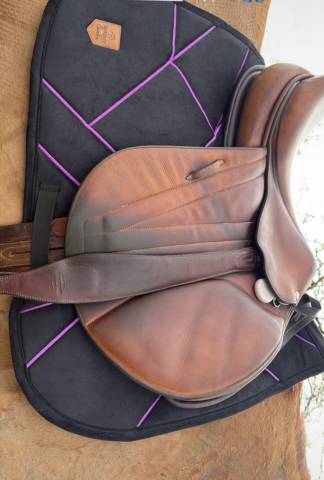 Sella da salto ostacoli Butet  17.5" - 2019