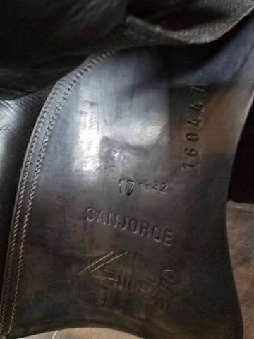 Sella da dressage Zaldi  17" - 2016