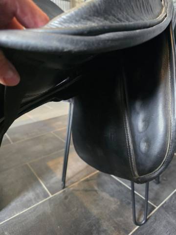 Sella da dressage Zaldi  17" - 2016