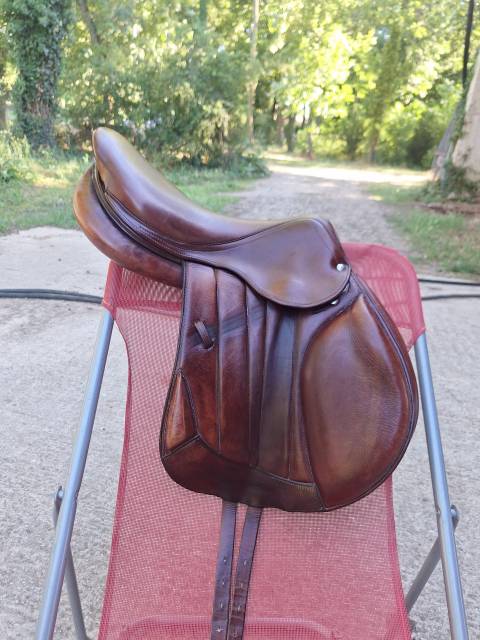 Sella da salto ostacoli Forestier  17.5" - 2013