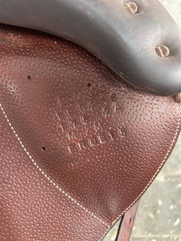 Sella da salto ostacoli Forestier  17.5" - 2019