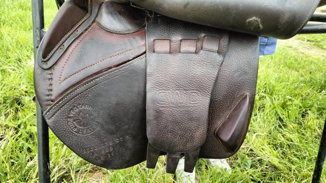 Sella da salto ostacoli CWD  17.5" - 2015