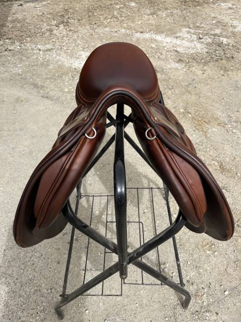 Sella da salto ostacoli Renaissance DM 18/25 17.5" - 2021