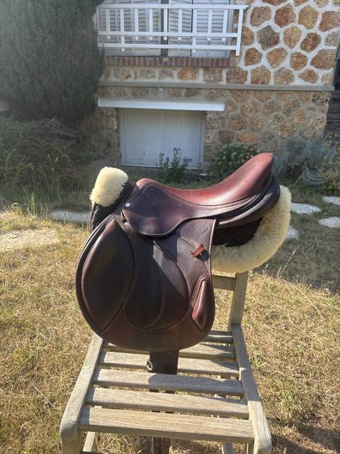 Sella da cross Antar&egrave;s Connexion Monoquartier Veau M 17.5" - 2022
