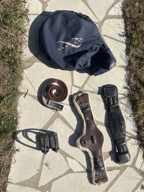 Sella da cross Antar&egrave;s Connexion Monoquartier Veau M 17.5" - 2022