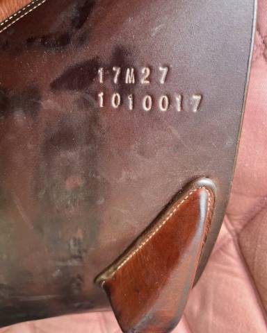 Altra sella Herv&eacute; Godignon Mod&egrave;le &agrave; confirmer  17" - 2012