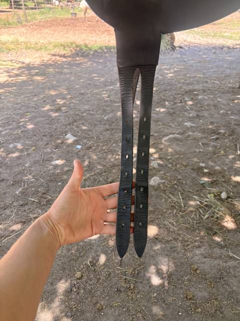 Sella da cross Devoucoux  17.5" - 2015