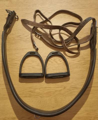 Sella mista Childeric  17.5" - 2008