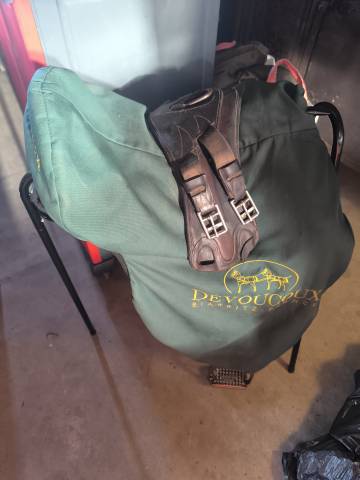 Sella da dressage Devoucoux  17.5" - 2015