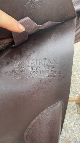 Sella da salto ostacoli Fairfax  17.5" - 2022