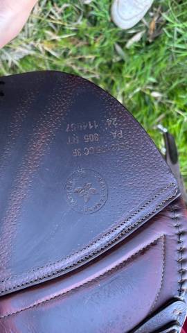 Sella da salto ostacoli CWD  17.5" - 2024