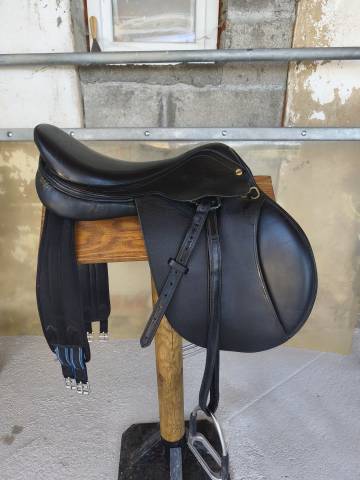 Sella mista Henri de Rivel  17.5" - 1996
