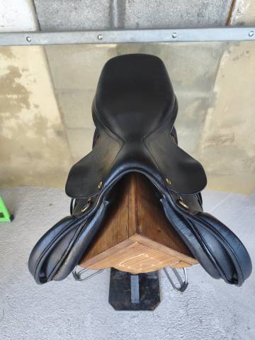 Sella mista Henri de Rivel  17.5" - 1996